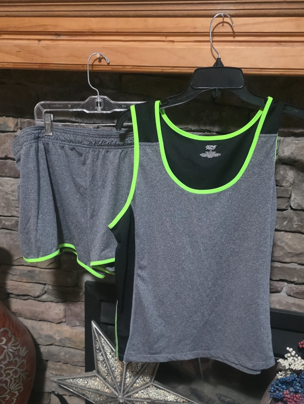 Zone Pro Sports Tank And Shorts Sz 2X